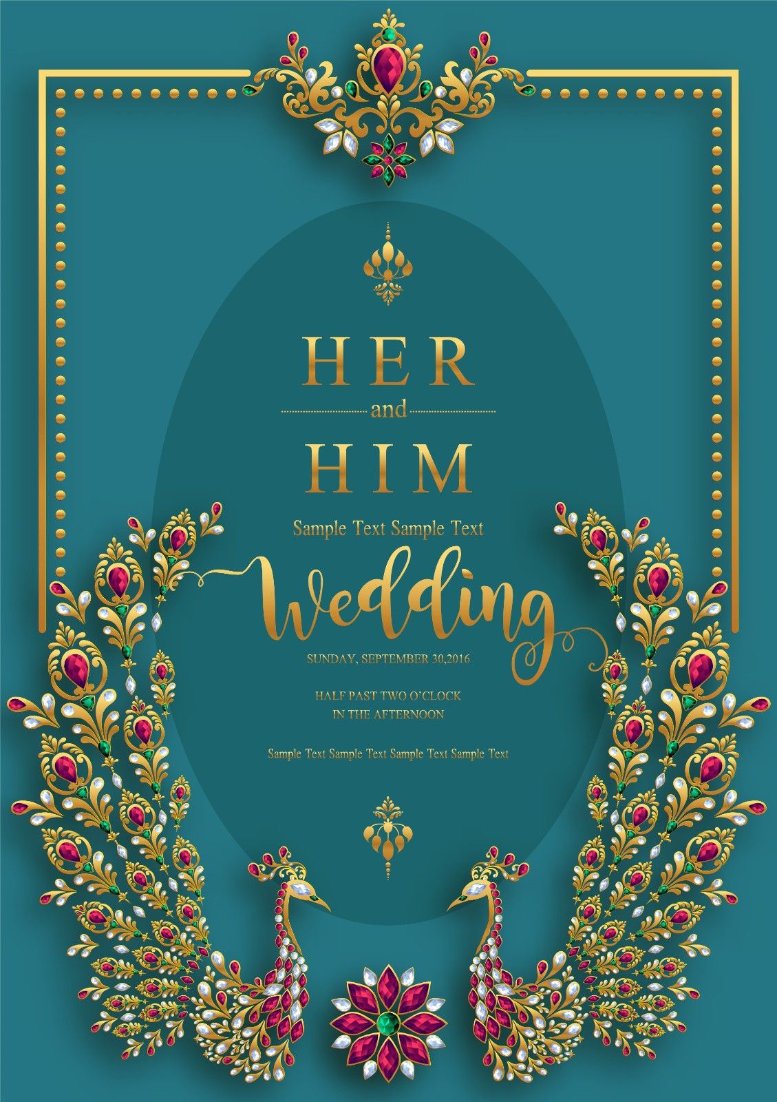 Marriage Cards - Design 02